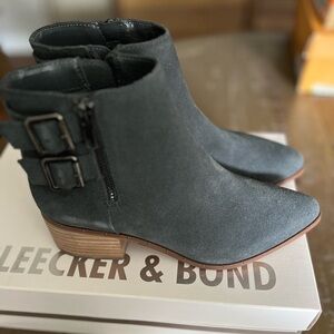 Never worn gray booties